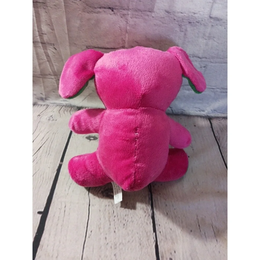 Toymax XYZ Pink Green Elephant Plush Stuffed‎ Animal 7